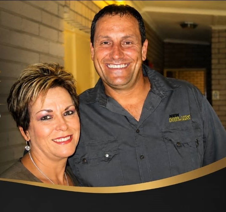 Banie and Amanda, owners of Chika's Car Rental & Tours